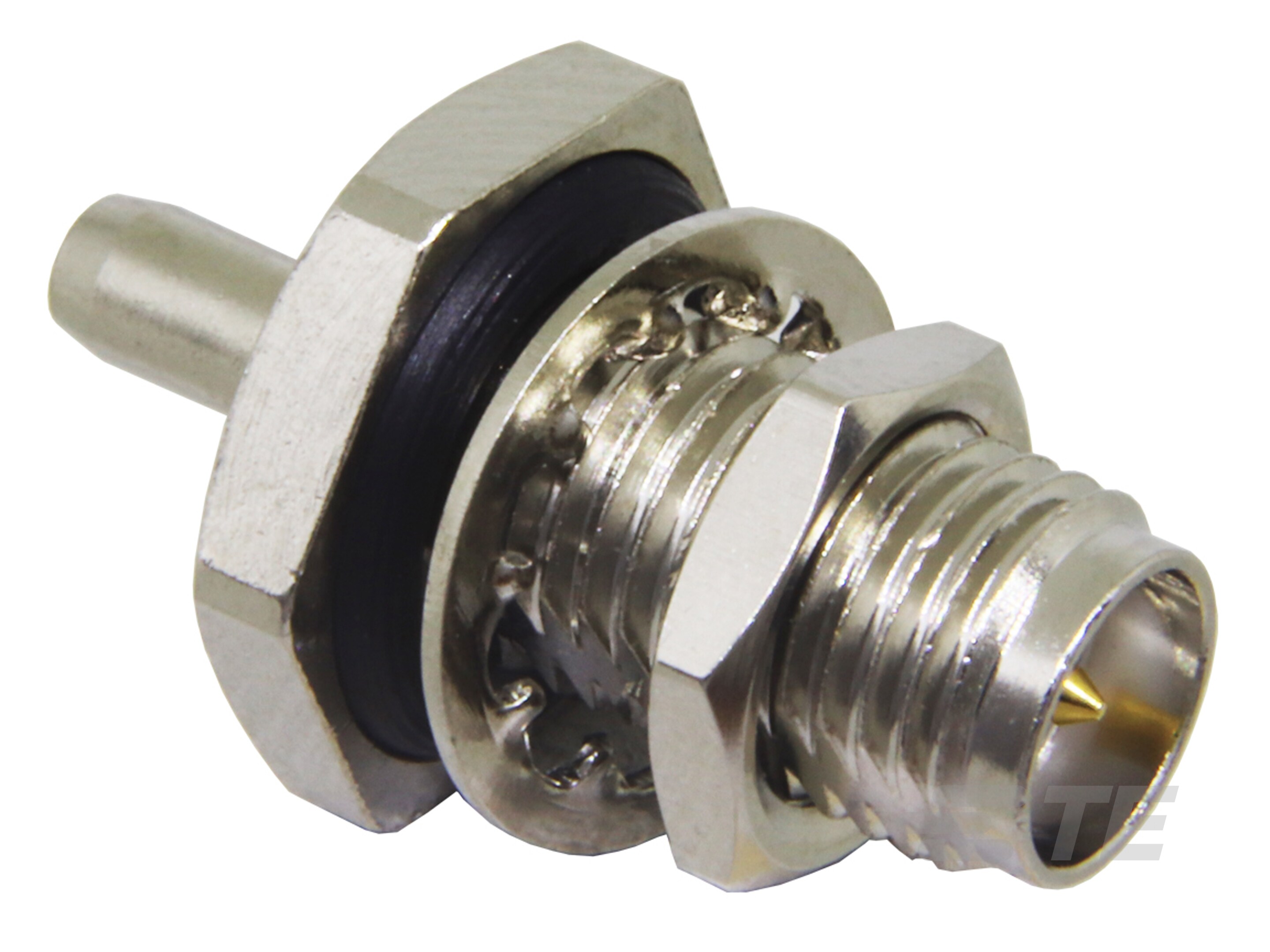 RP-SMA Jack 50 Ohm Panel Mount Crimp-CONREVSMA014-R178