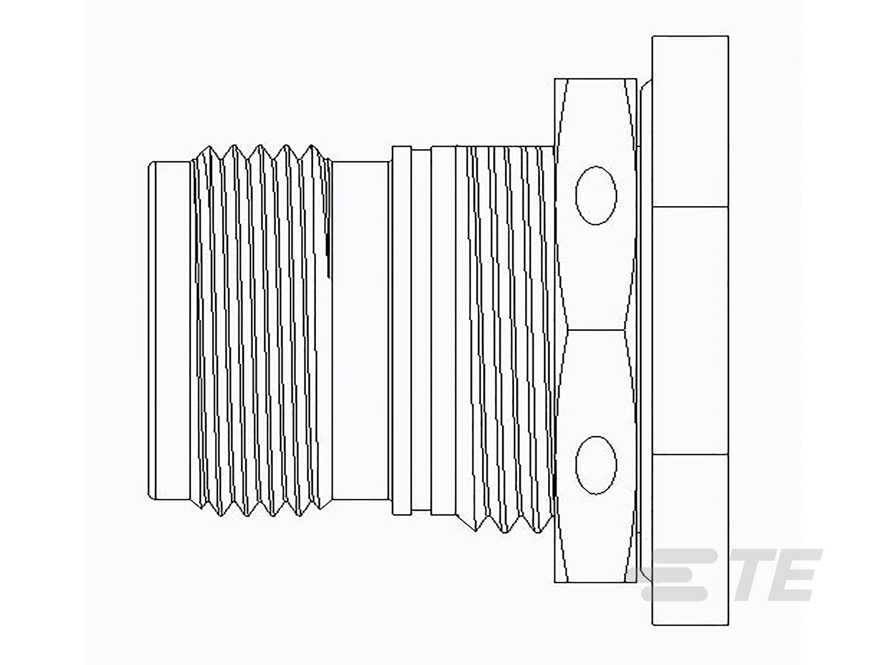 HERM RECP-DBC34H-10-5PN