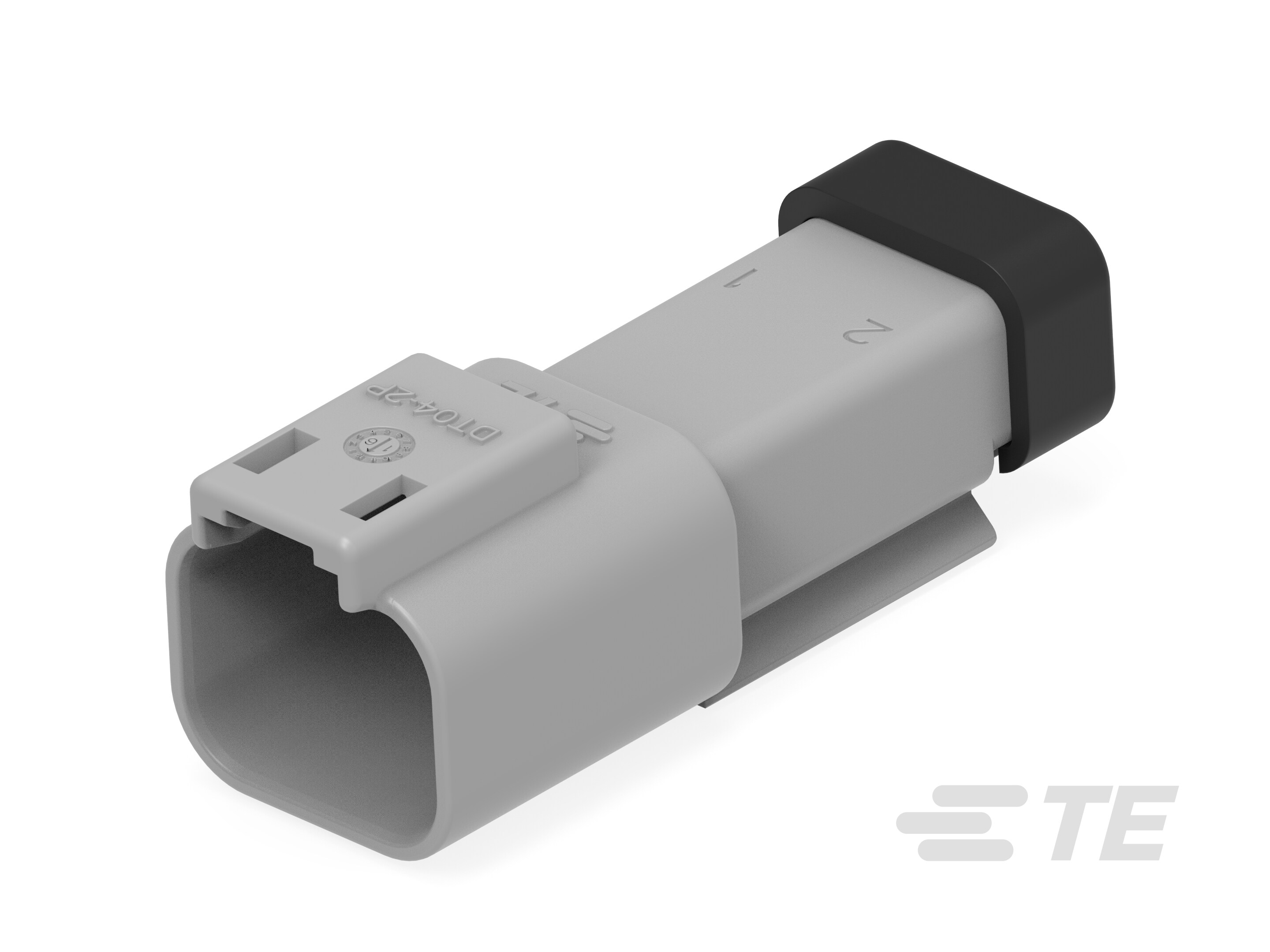 REC, 2P, GRY, E, CAP-DT04-2P-CE01