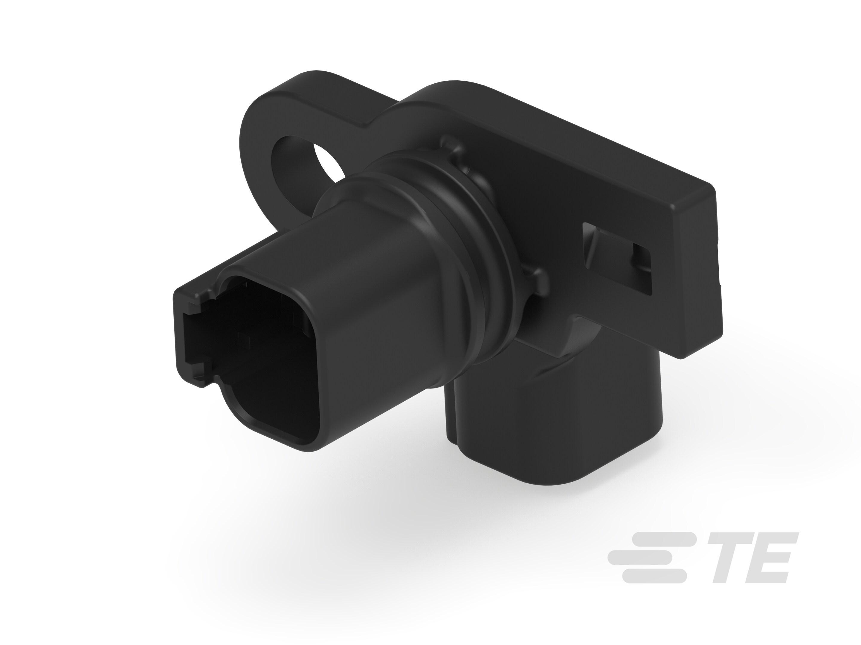 REC, 2P, BLK, FEEDTHRU, NI-DT04-2P-N006