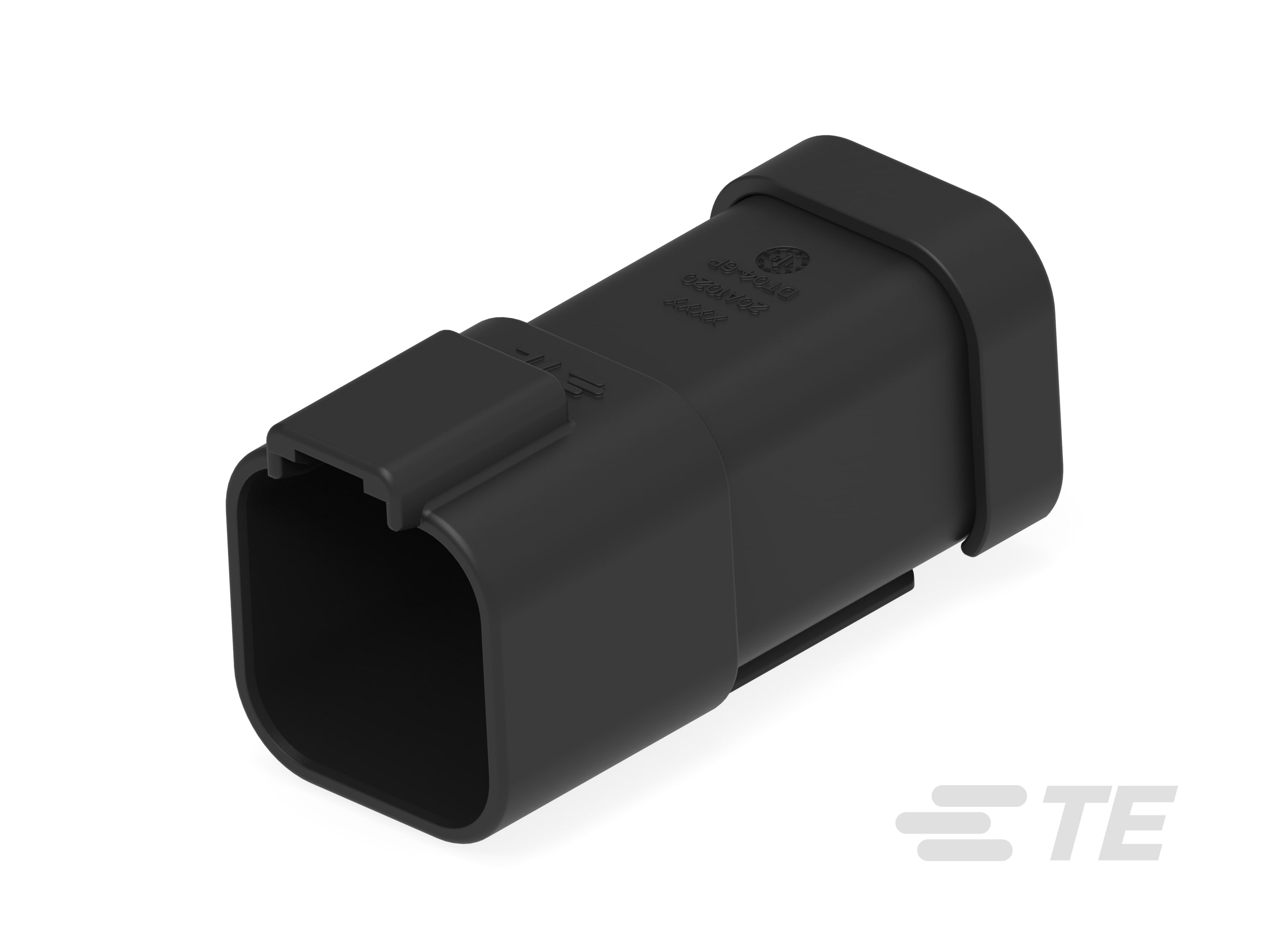 REC, 6P, BLK, N, CAP-DT04-6P-E005
