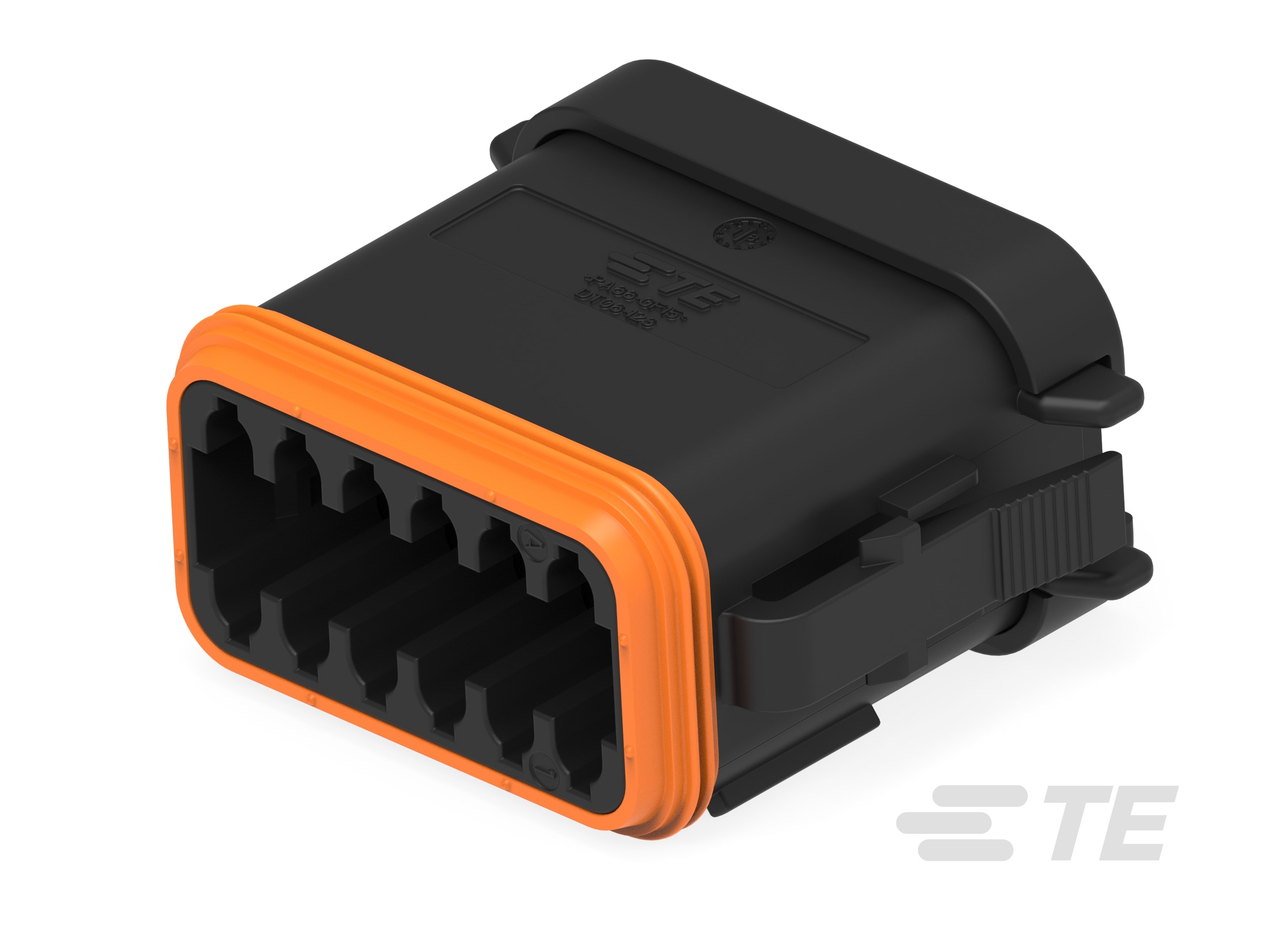 PLG, 12P, BLK, N, CAP, B-DT06-12SB-E003