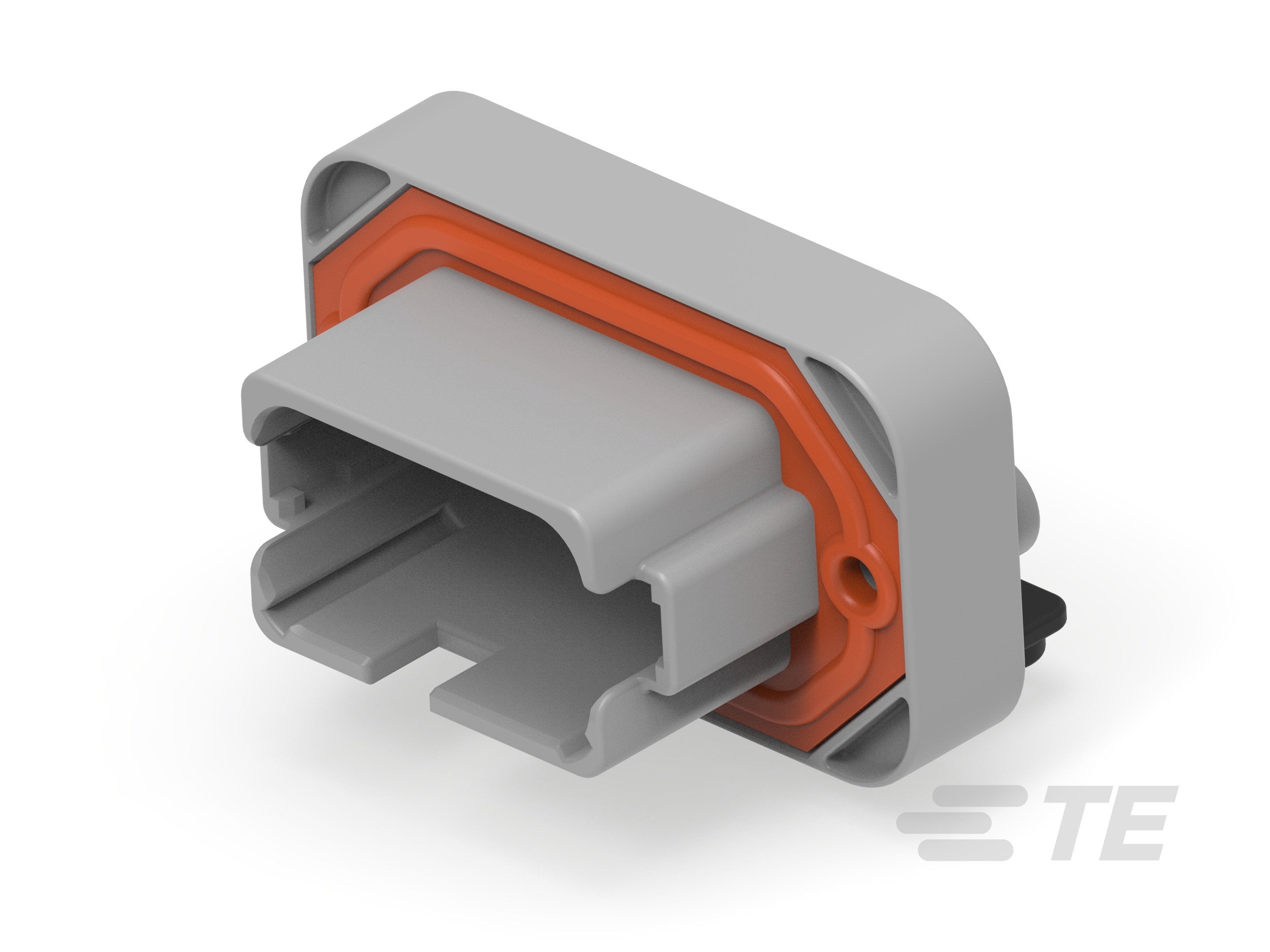HDR, 12P, GRY, RA, ENH KEY, NI/CU, A-DT13-12PA-B016