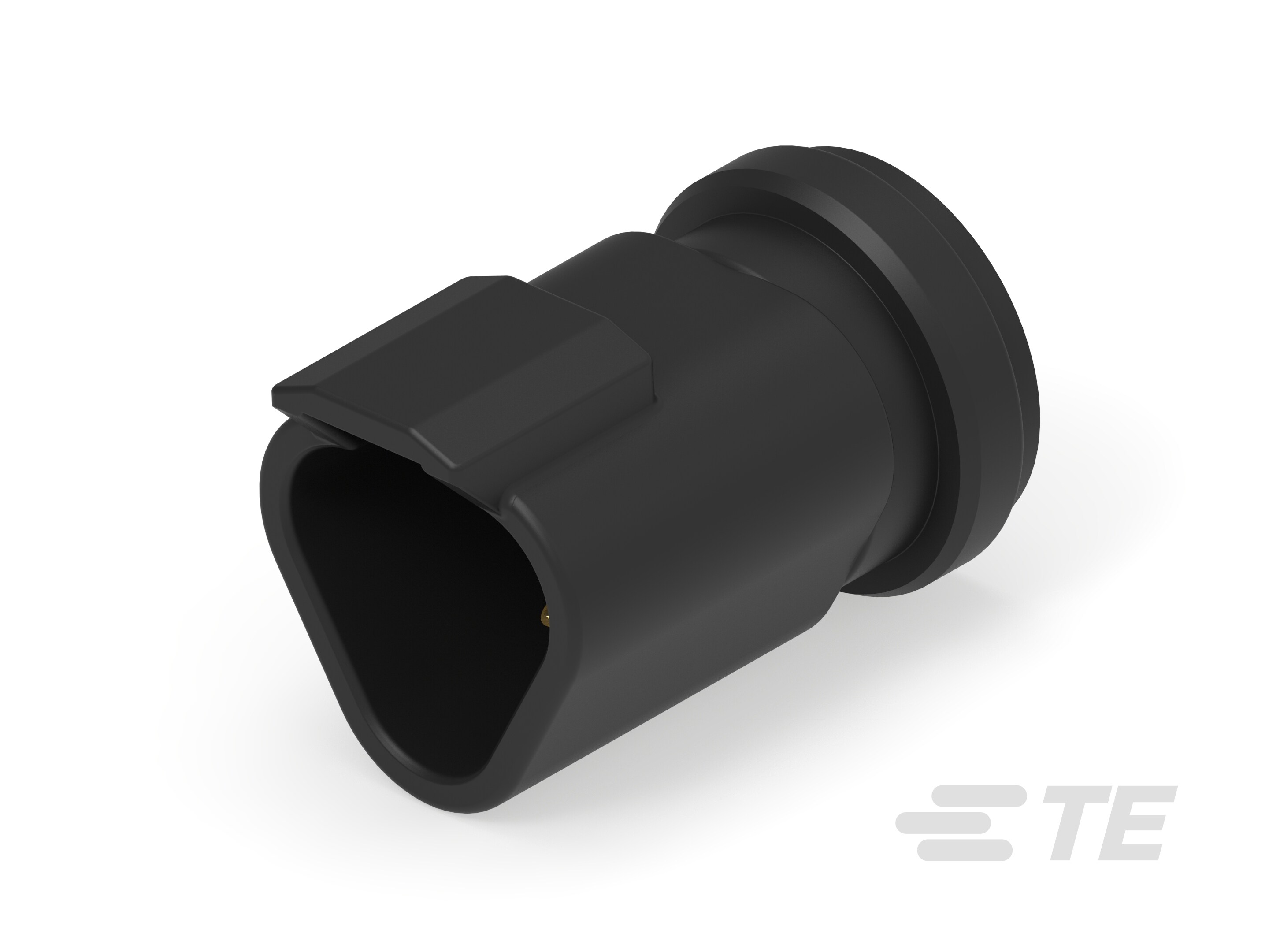 HDR, 3P, BLK, SENSOR, AU/NI/CU-DT15-3P-R009