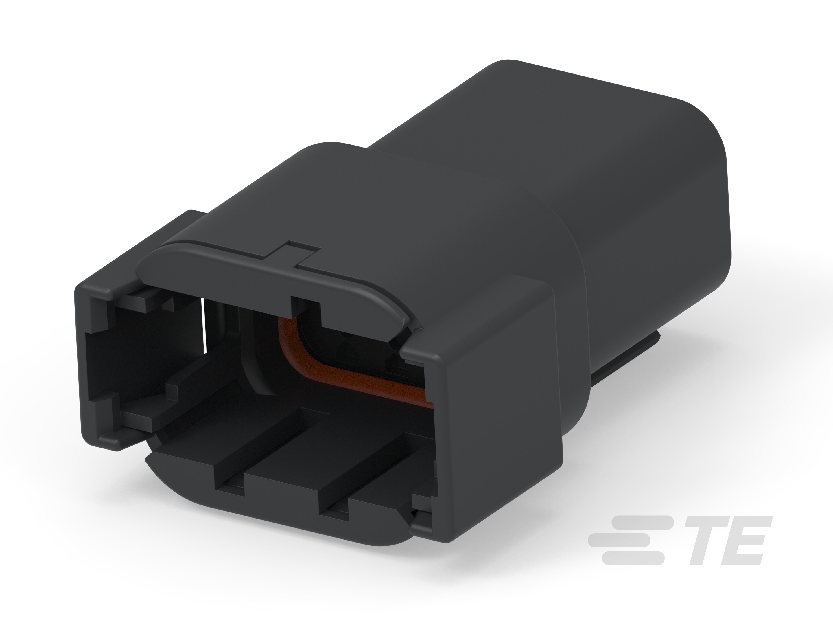 REC, 8P, BLK, N, C-DTM04-08PC-E004