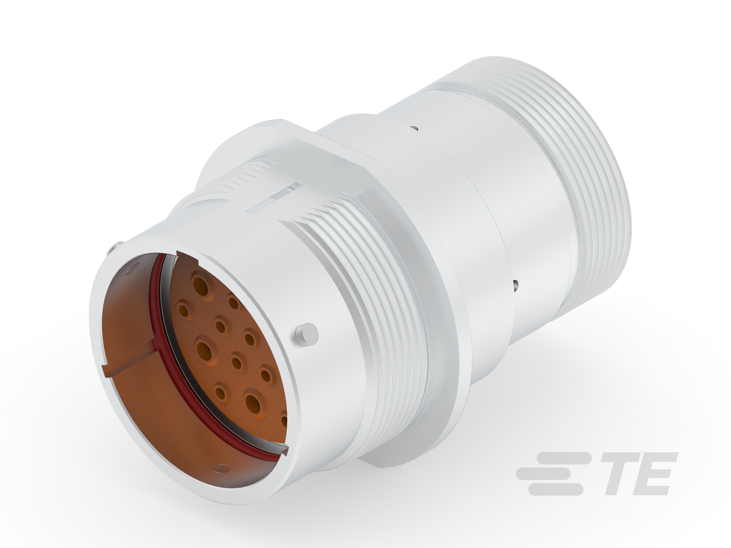 REC, 19P, AL, N, THD ADPT, DRAIN,12/16,P-HD34-24-19PN-072