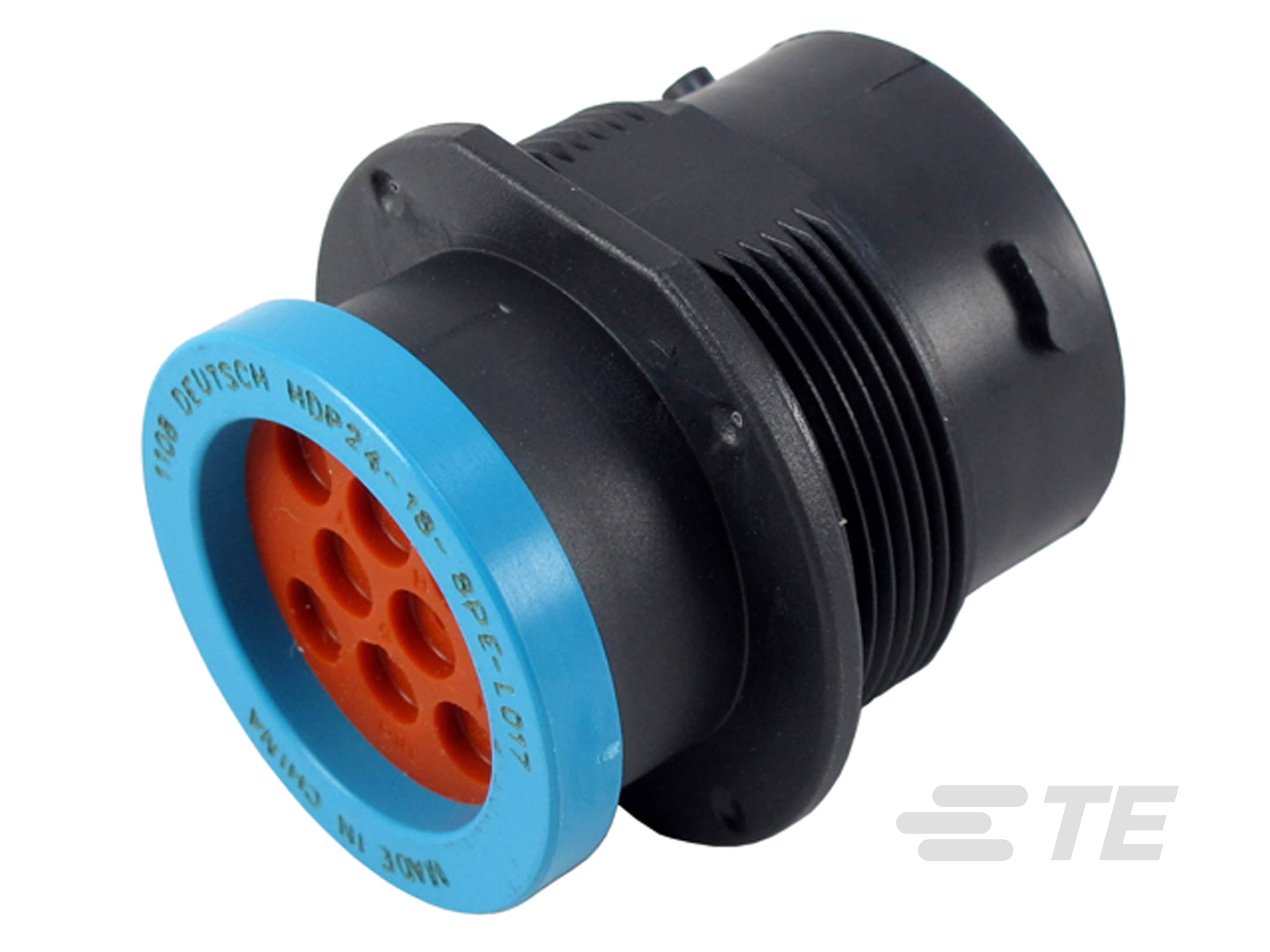 REC, 8P, BLK, E, RNG, 12, P-HDP24-18-8PE-L017