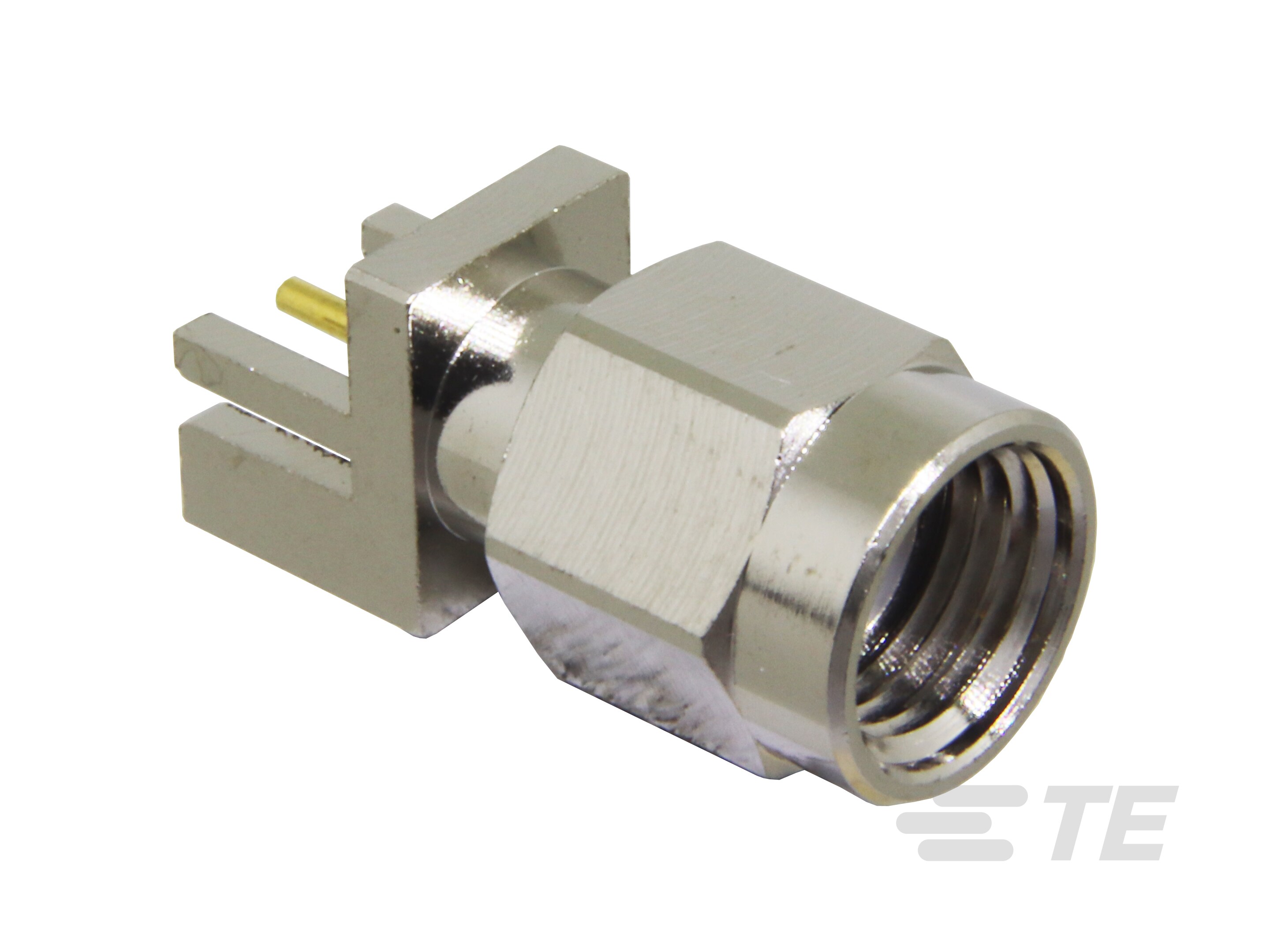 RP-SMA Plug 50 Ohm .062 PCB Edge Mount-L9000259-01