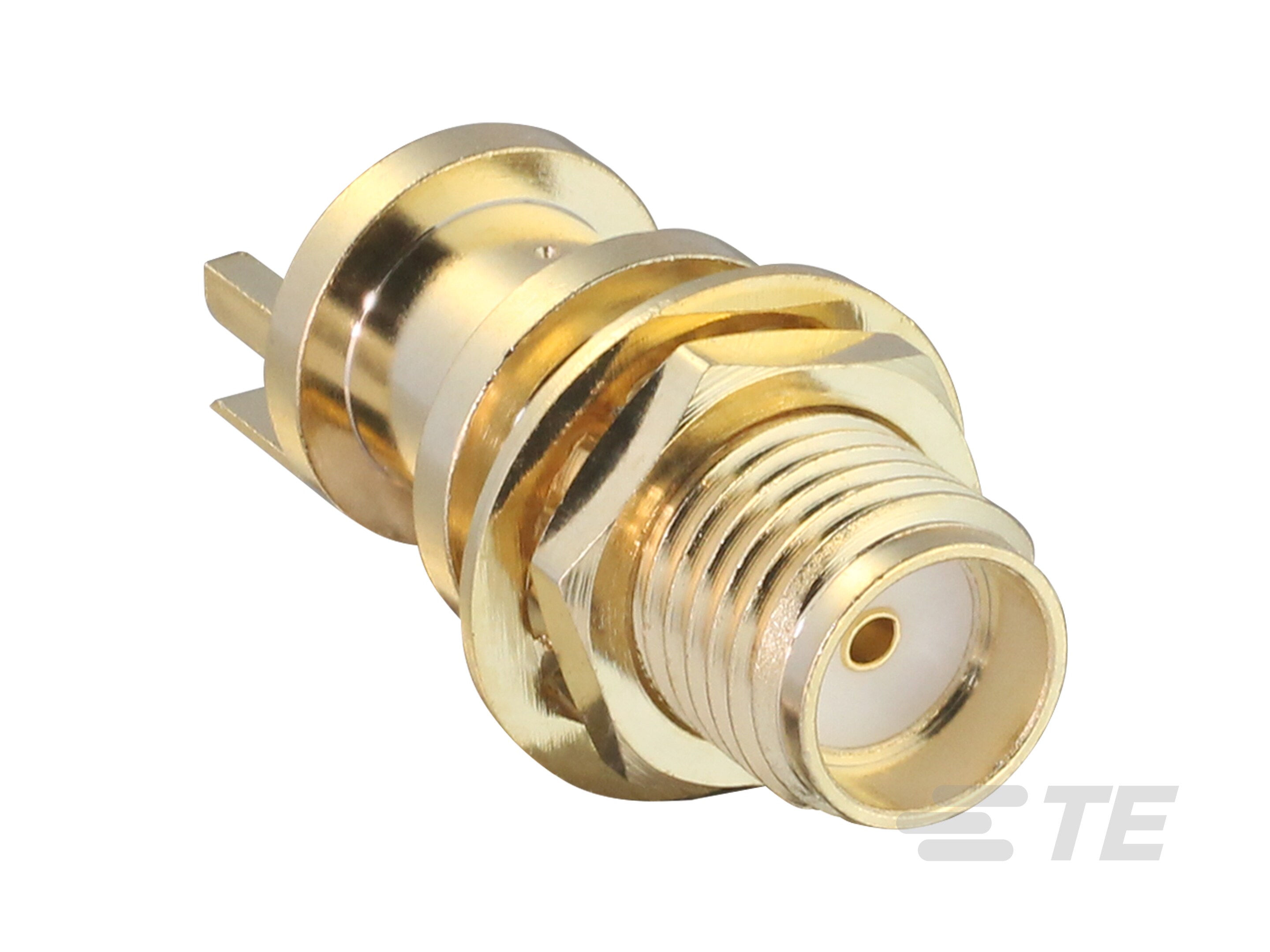 SMA Jack 50 Ohm .062 PCB Edge Mount-L9000272-01
