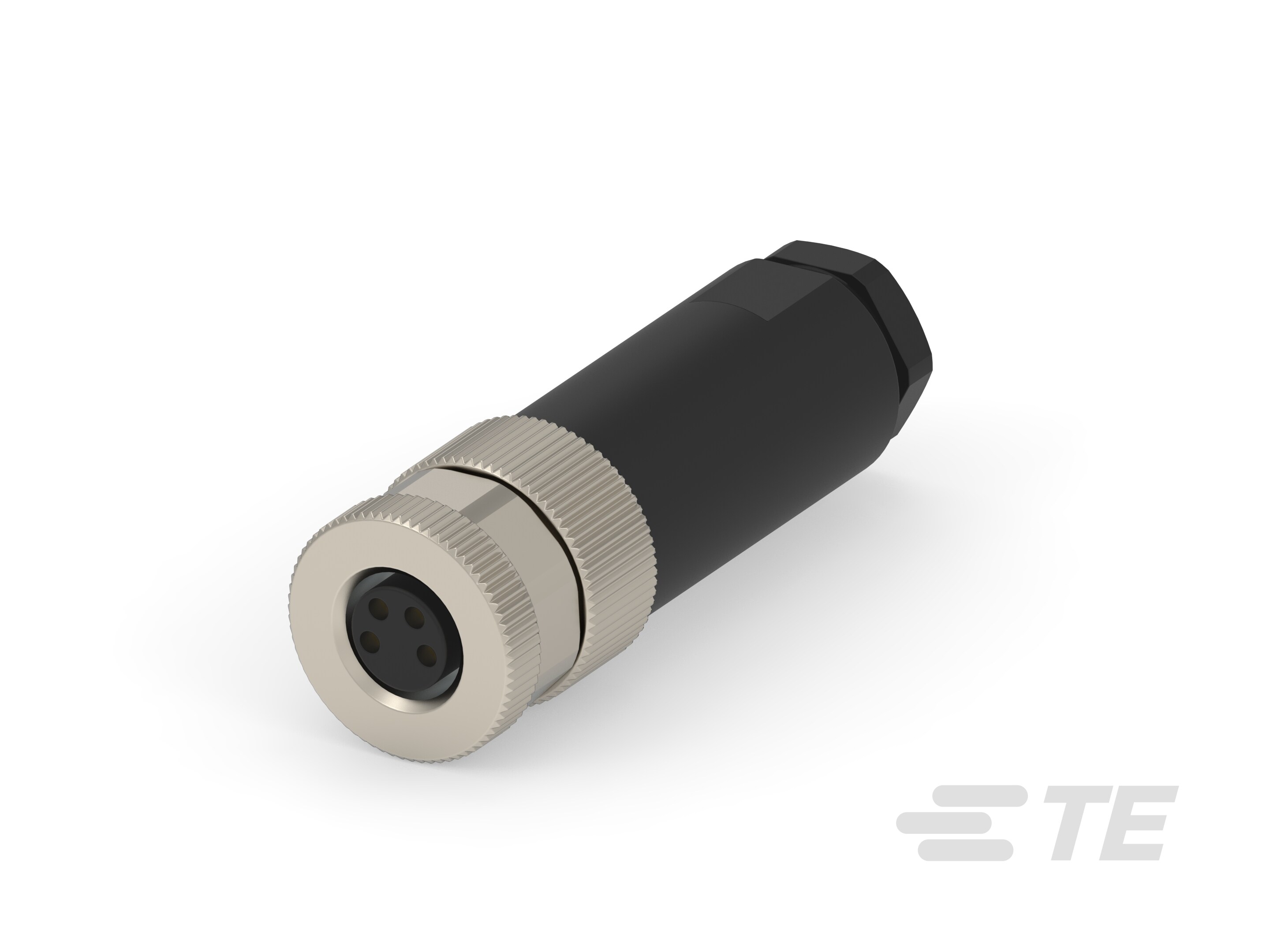 M8,SCREW, FEMALE,S,UNSHIELD,4P,GOLD-T4010008041-000