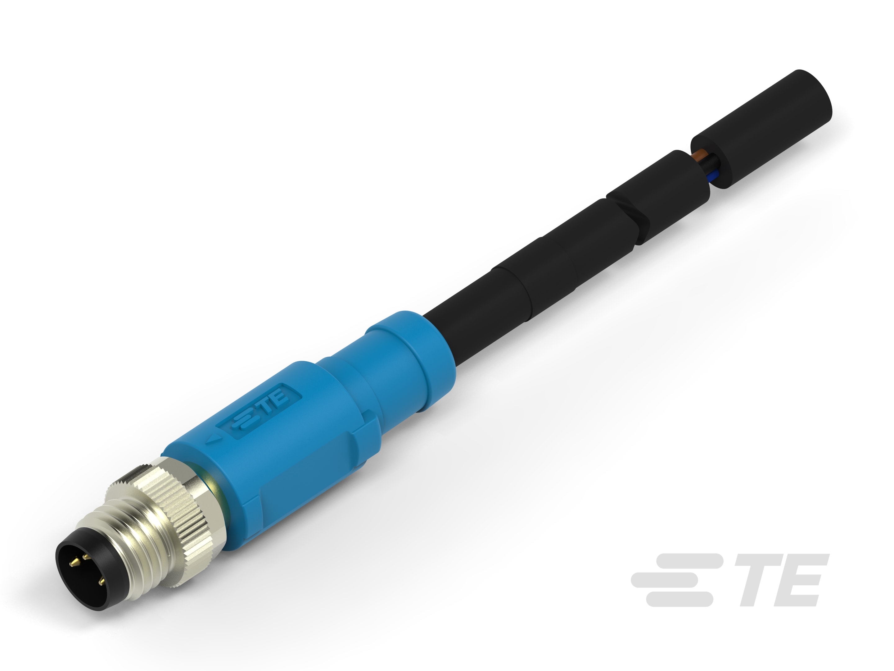 M8 CABLE ST M 10M 3POS PVC CABLE-T4061110003-007