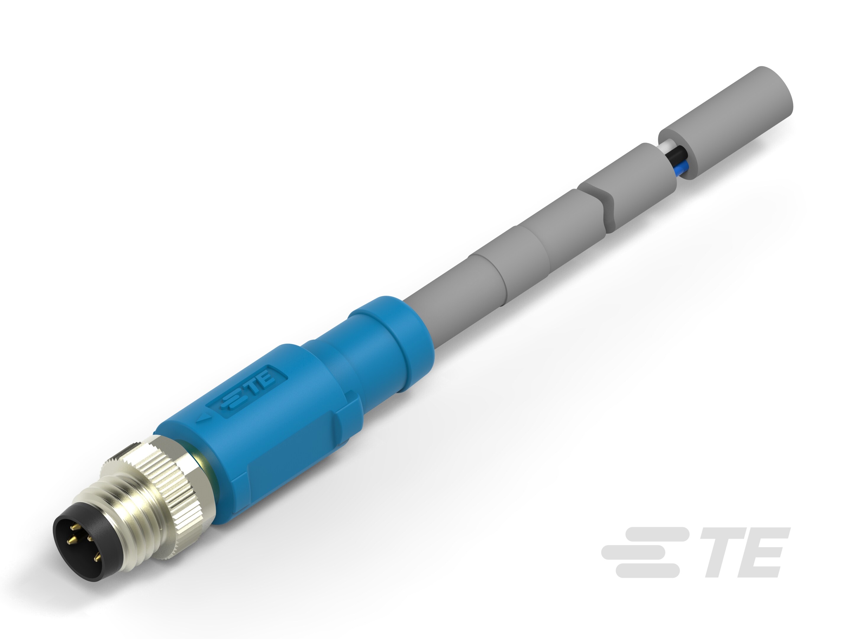 M8 CABLE ST M 1.5M 4POS PUR CABLE-T4061120004-003