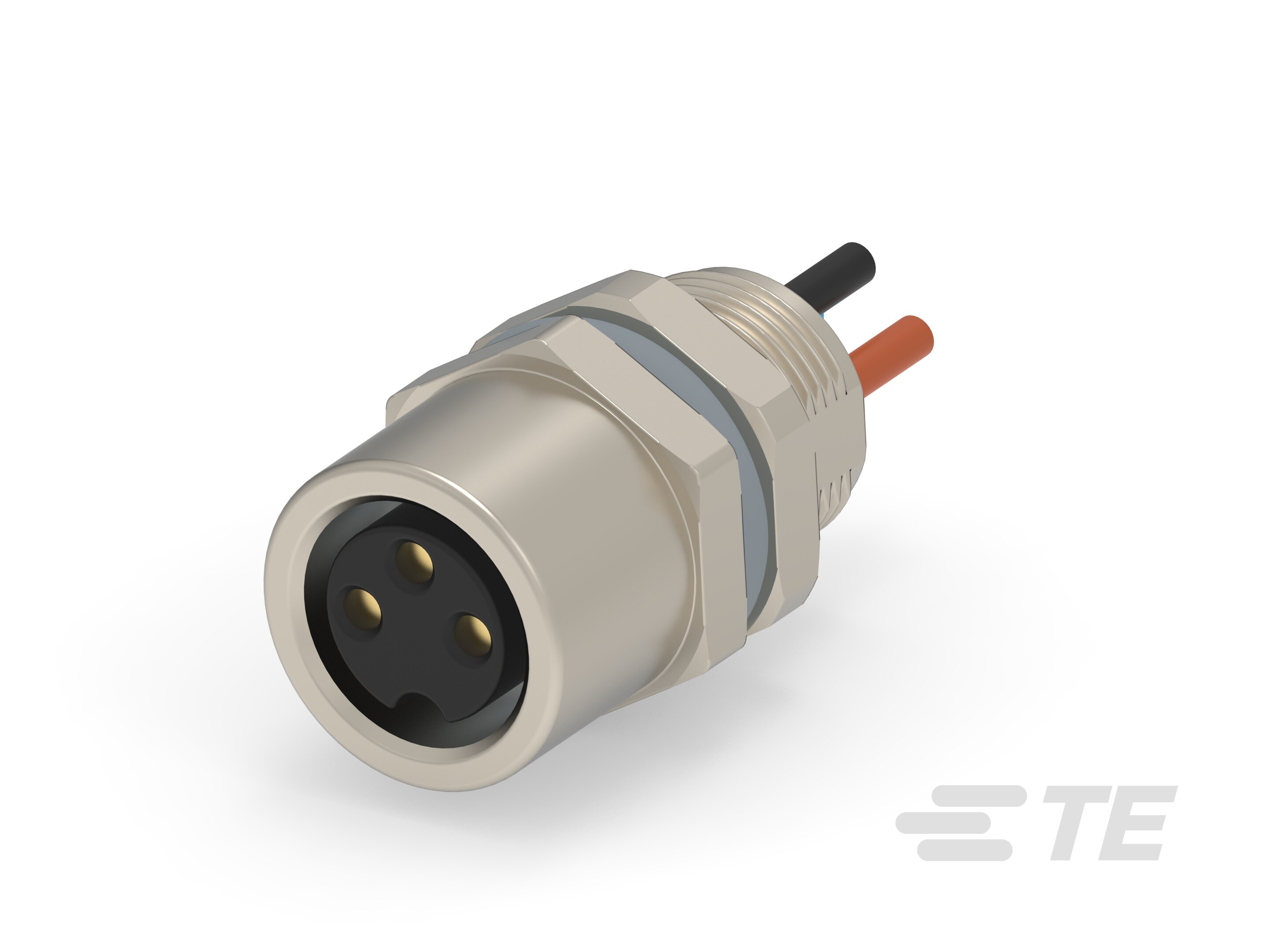 M8.FMLE.PNLFRONT.3POS.STR WIRE-T4073014031-001