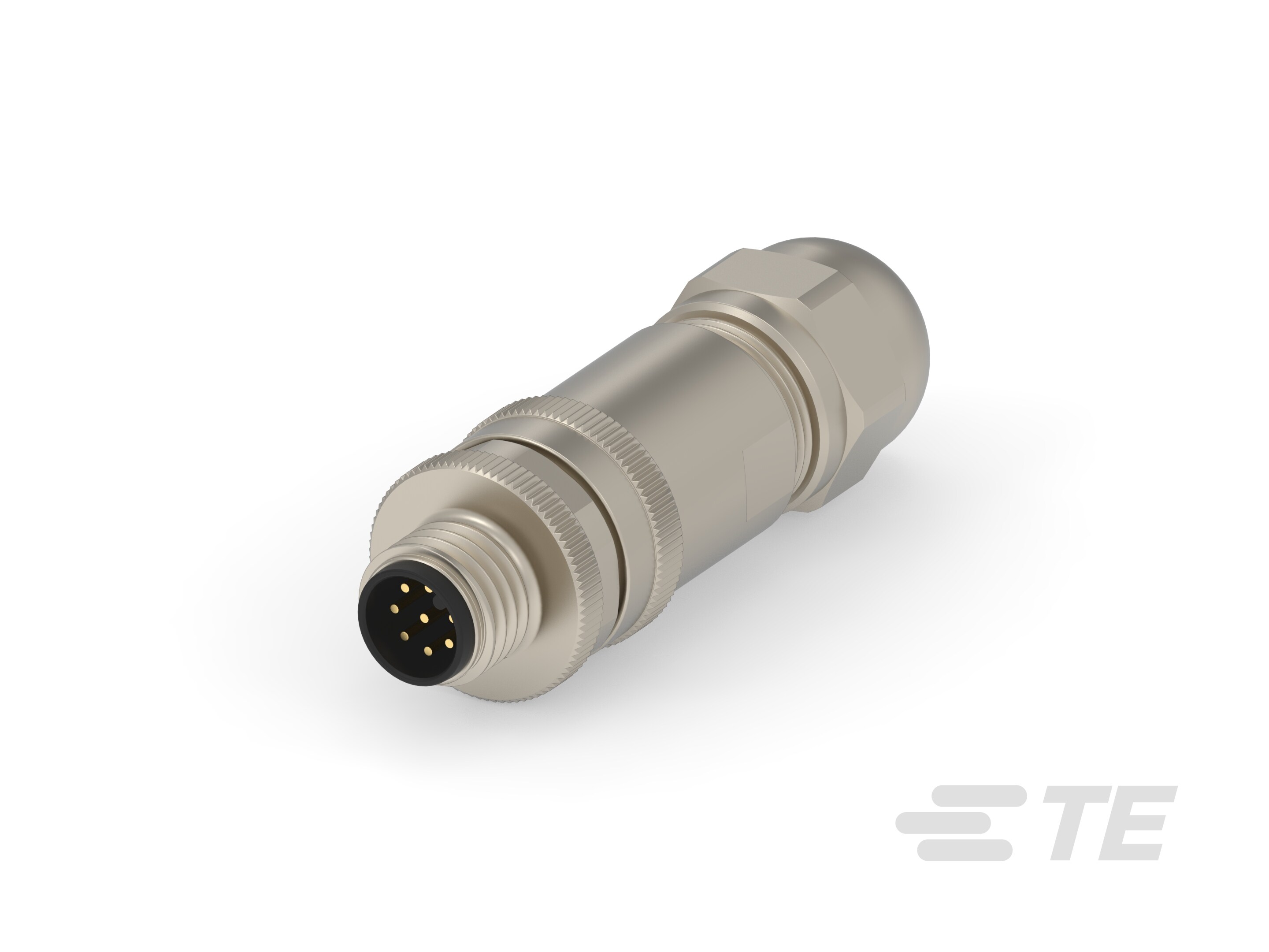 M12 M, 8P GOLD  A_CODE S SHIELDED PG7-T4111011081-000