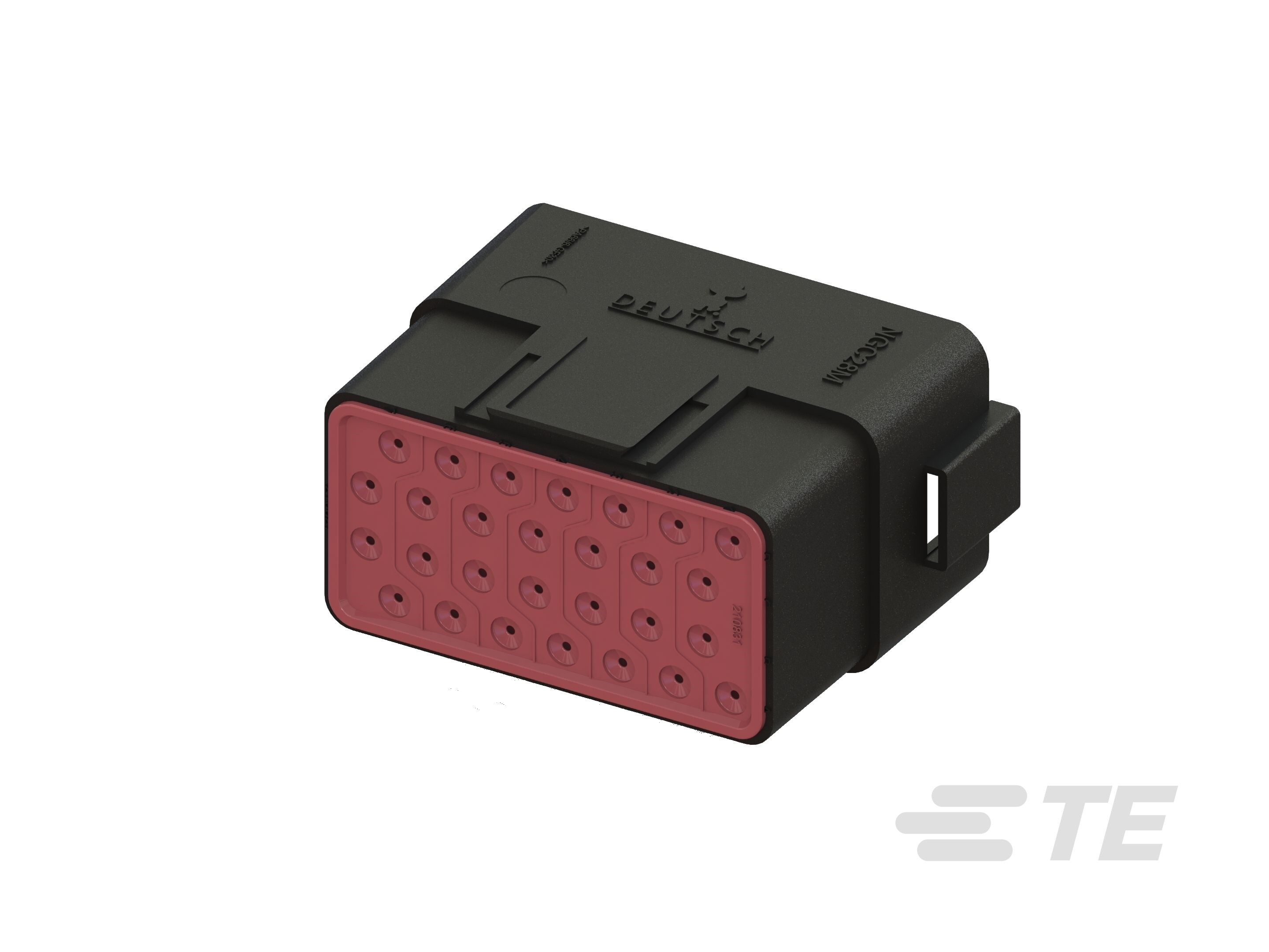 MALE RECEPTACLE FOR 28 CONTACTS CAL. 1,6-ZPF000000000148490