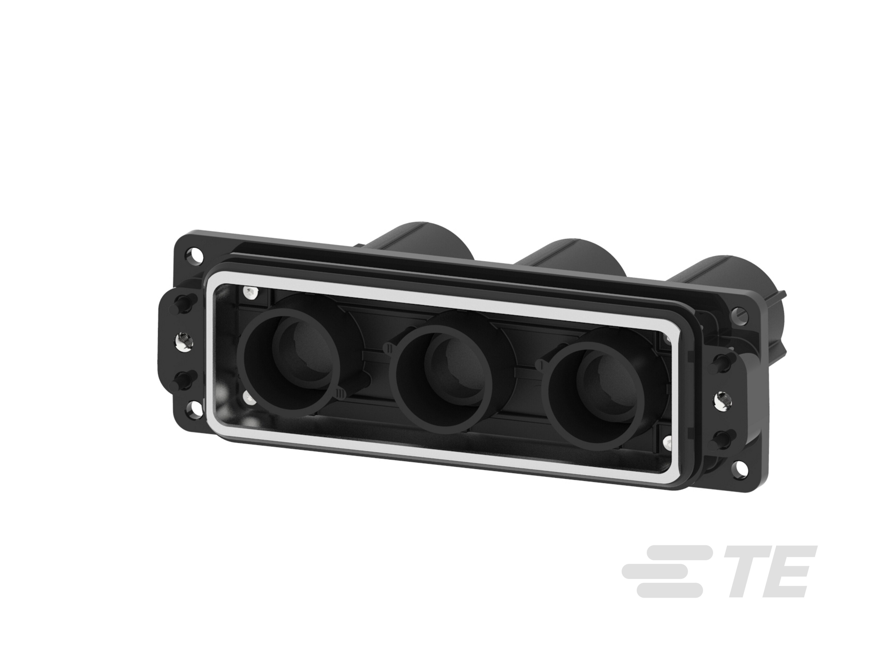 WALL RECEPTACLE STRAIGHT 3X CAL12 SIZE 1-ZPF000000000200447
