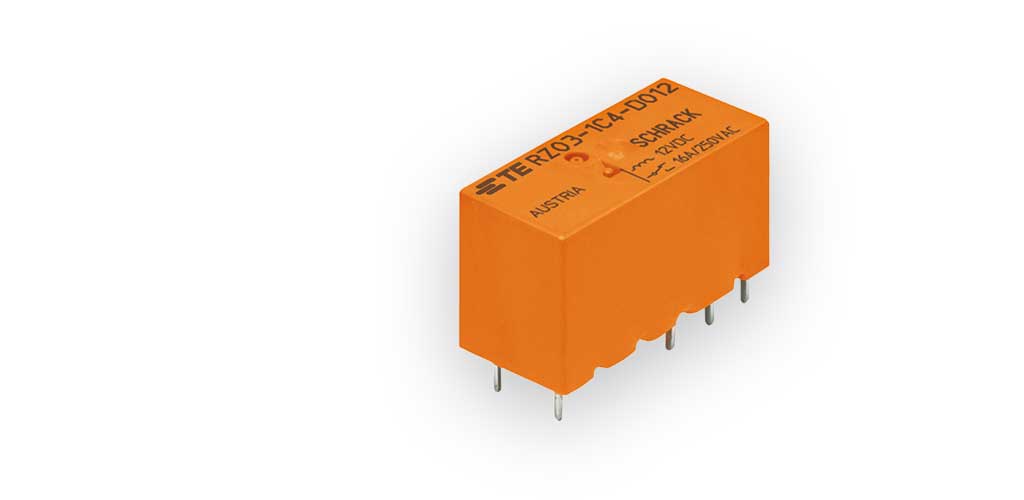 Schrack 电源 PCB 继电器 RZ 系列