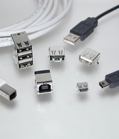 USB 连接器和光缆组件
