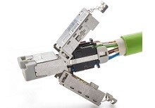 工业 RJ45 Cat6A 插头