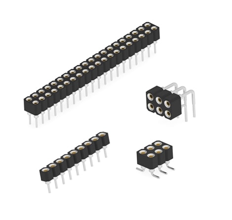 SIP (Single In-Line Package) Sockets, SIP Socket, SIP 插槽, 单列直插封装插槽 | TE ...