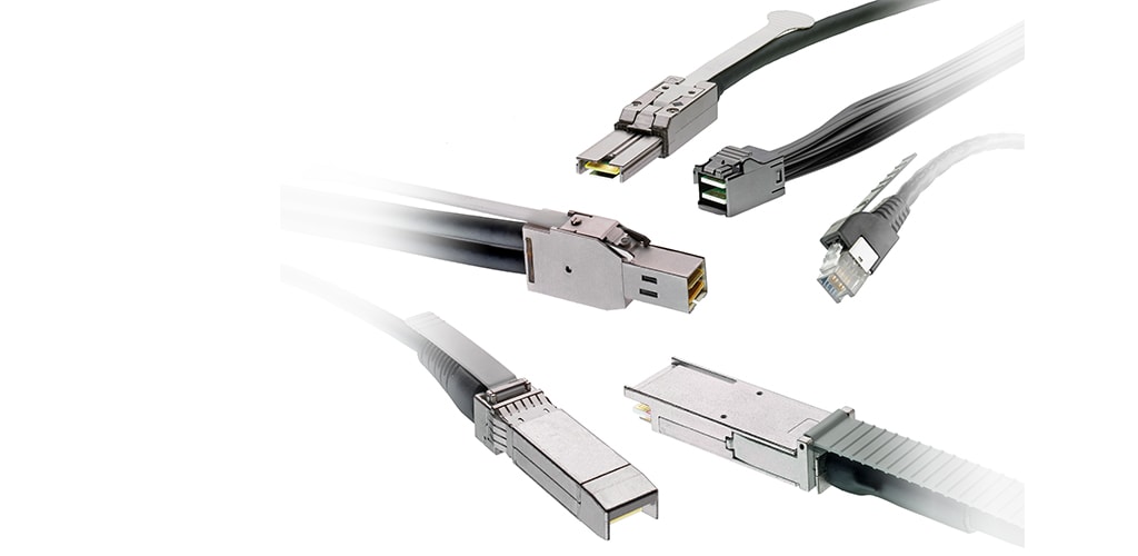 插拔式 I/O 铜质电缆组件