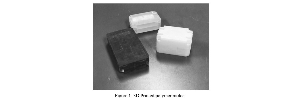 Moldes de polímeros impresos en 3D