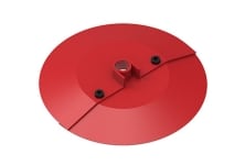 母线绝缘子：刚性红色鸟粪防护罩