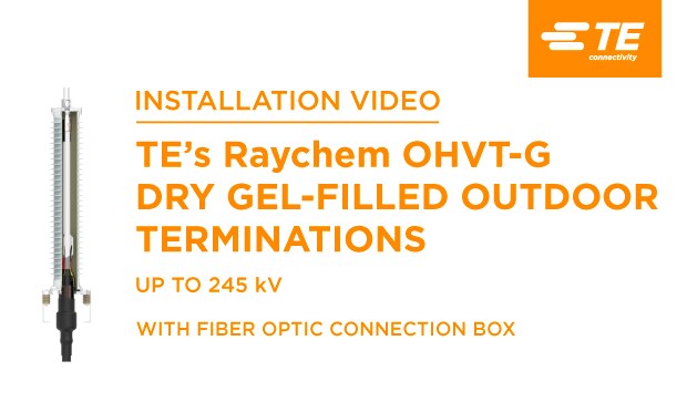 245 kV までの OHVT-G 端末処理材の施工方法をご覧ください