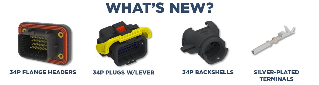 Nuevo conector de 34 posiciones SUPERSEAL 1.0 para condiciones extremas