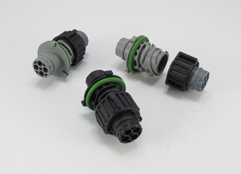 Conectores circulares y DIN resistentes