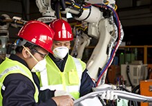 Armoires de commande industriels