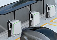 Armoires pour installations photovoltaïques et de recharges de VE