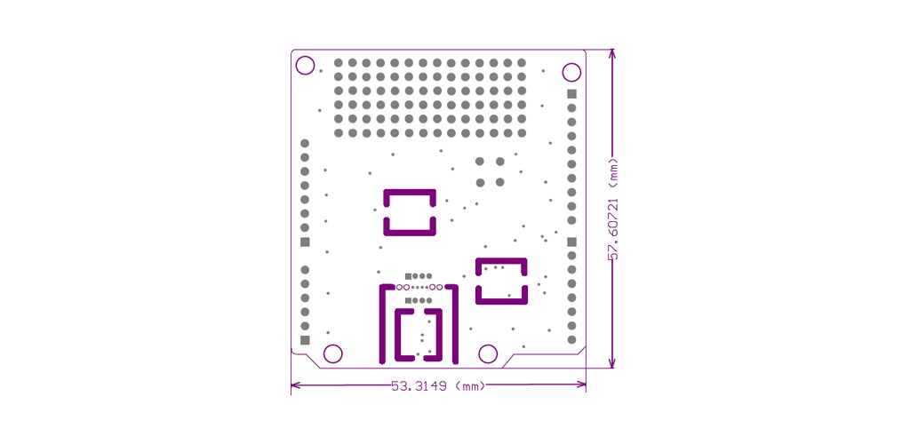 适用于 ARDUINO/Genuino 主机板的 MEAS 天气防护罩尺寸