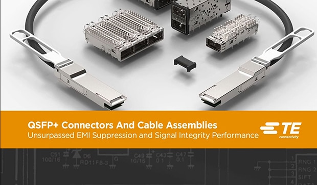 QSFP+ Connectors and Cable Assemblies