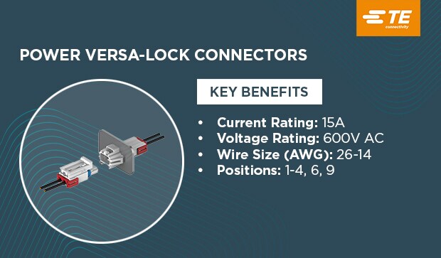 Conector Power Versa-Lock