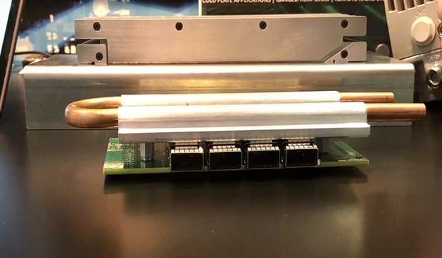 DesignCon 2019: QSFP-DD Thermal Bridge