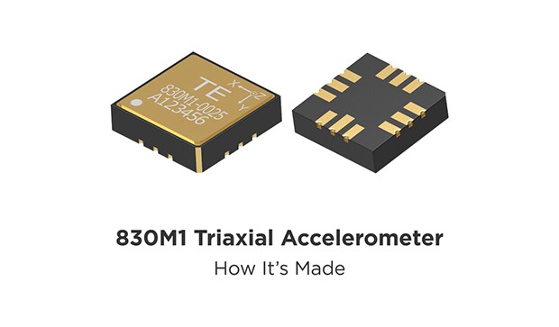 Acelerómetro triaxial de 830M1 (en inglés)