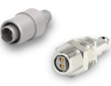 TWIN THREADED RF CONNECTORS